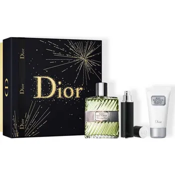 Christian Dior Christian Dior Eau Sauvage SET: Toaletní voda 100ml + Toaletní voda 10ml + Sprchovací gél 50ml Pre mužov Toaletní voda