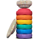 Stapelstein Balanční duhové kameny 8 ks Rainbow Classic