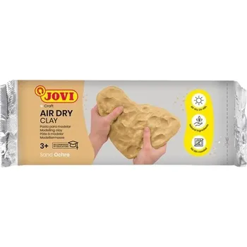 Výtvarná sada JOVI samotvrdnoucí modelovací hmota - 500g, okrová