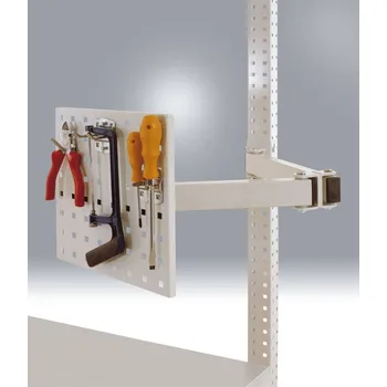 Manuflex ZB3567.0001 Otočné rameno nástroj nosná deska s dvojitým kloubem KRIEG domácí šedá barva zelená šedá, zelená