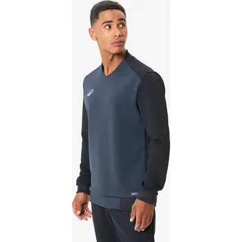 Dámská mikina KIPSTA Fotbalová mikina Essential černá L ČERNÁ|ŠEDÁ