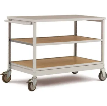 Dílenský stůl Manuflex MW2002.5012 dílenský stůl Barva: zářivá modrá