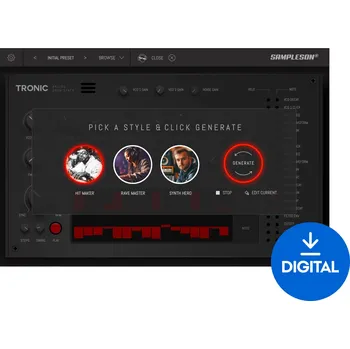 Hudební software Sampleson Tronic (Digitální produkt)