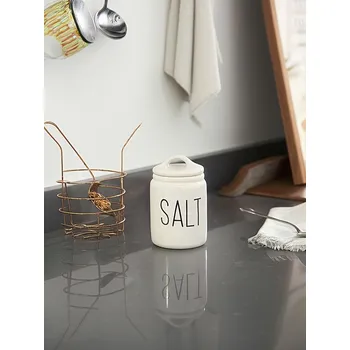 Úložný box Sinsay - Úložný box na sůl - bílá - 910GM-00X - 910GM-00X-ONE