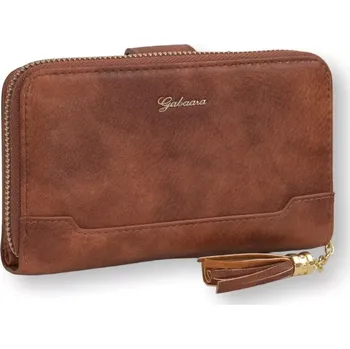 Peněženka Dámská peněženka Gabaara P4486 – hnědá, s přihrádkami na karty, mincovníkem a prostorným úložným prostorem
