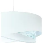 BPS koncept Závěsné svítidlo GALAXY bílé s obrazci, 1xE27, ø 50 cm Barva: Mix barev2