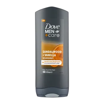 Sprchový gel DOVE Men+Care Sandalwood & Vanilla sprchový gel pro muže