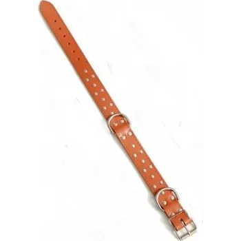 Obojek pro psa Obojek KZ/P 3 x 55cm, zdobený-přírodní