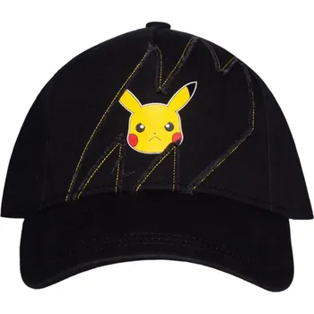 Kšiltovka Kšiltovka Pokémon: Naštvaný Pikachu (nastavitelná)