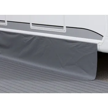 Krycí plachta Zakrytí spodku Hindermann Standard 1x0,75 m, tmavě šedá