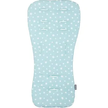 CHIPOLINO Měkká podložka do kočárku Mint stars