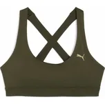 Puma Cloudspun sportovní podprsenka - 0 - zelená - XL