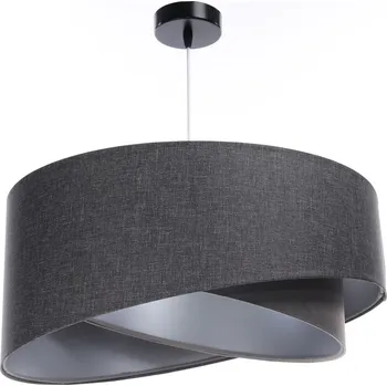 BPS koncept Závěsné svítidlo GALAXY šedá-stříbrná, 1xE27, ø 50 cm