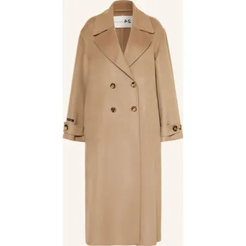 Dámský kabát Manzoni 24 Dámský Vlněný Kabát S Kašmírem, velbloudí, 38
