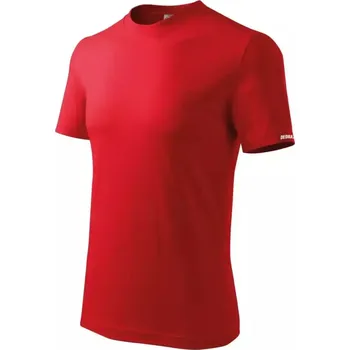 Pánské tričko Tričko pánské XXXL, červené, 100 % bavlna DEDRA BH5TC-XXXL