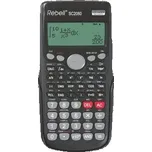 Rebell Kalkulačka RE-SC2080S, černá, vědecká, bodový displej (RE-SC2080S)