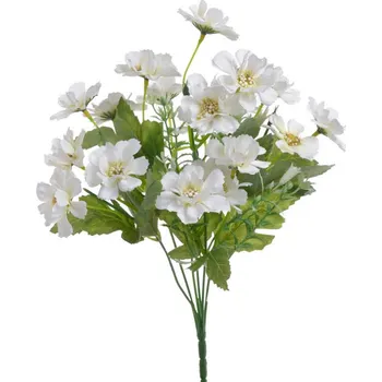 umělá květina Umělá kytice krásenka - bílá