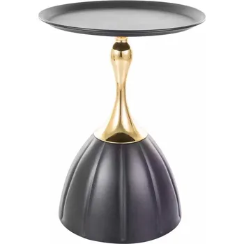 Konferenční stolek Konferenční stolek Altare, černá / zlatá