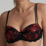 Marie Jo - Selyna podprsenka balkónová vyztužená spicy red 70D 0102839