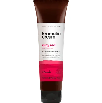 Barva na vlasy Nook Kromatic Cream maska - Ruby Red 150ml