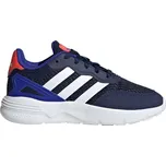 Chlapecká sportovní obuv (tréninková) ADIDAS-Nebzed dark blue/footwear white/lucid blue Modrá 35,5