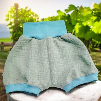 Chlapecké kraťasy Mušelínové kraťasy šortky pro kluky i holky Velikost: 74/80 Mušelínové oblečení pro kluky i holky