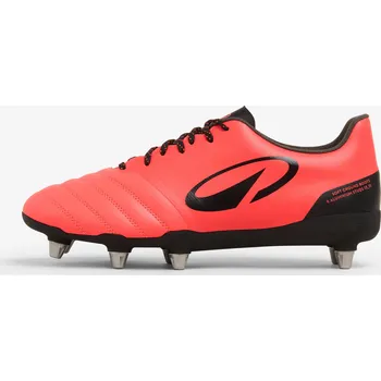 Kopačky KIPSTA Ragbyové kopačky Impact R500 SG8 limitovaná edice pro dospělé 42 ORANŽOVÁ|RŮŽOVÁ|ČERNÁ