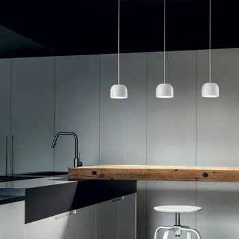 Linea Light Outlook_P, minimalistické závěsné svítidlo, 11W LED 3000K, prům. 12,7cm