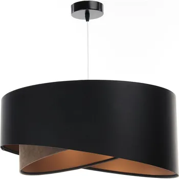 BPS koncept Závěsné svítidlo GALAXY černá-zlatá, 1xE27, ø 50 cm