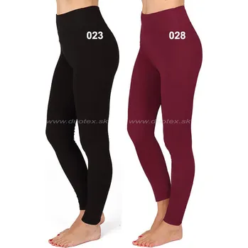 Dámské legíny EVONA Dámské legíny Lenoxa Barva: 023-čierna, Velikost: L