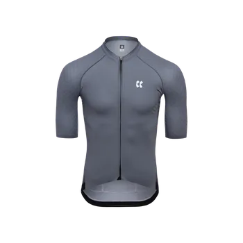 cyklistický dres Kalas Pánský cyklistický dres PASSION Z4 | Dres AERO | Steel Grey Kalas velikost: 6 (XXL)