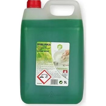 Tekutý mycí prostředek na nádobí BUBLINKA 5l