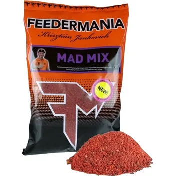 Návnadová surovina FEEDERMANIA - Krmítková směs Groundbait Mad Mix Hnědá 800 g Ryba