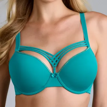 Podprsenka Marlies Dekkers - Dame de Paris podprsenka vyztužená lake blue and gold 75E 372811