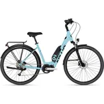 Kellys Městské elektrokolo ESTIMA 10 SH 504Wh 28" 9.0 Sky Blue - M (19", 165-180 cm)