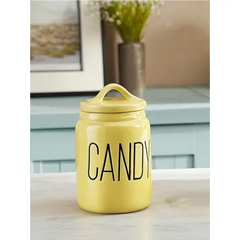 Dóza na potraviny Sinsay - Nádoba na potraviny s víkem - žlutá - 907GM-10X - 907GM-10X-ONE