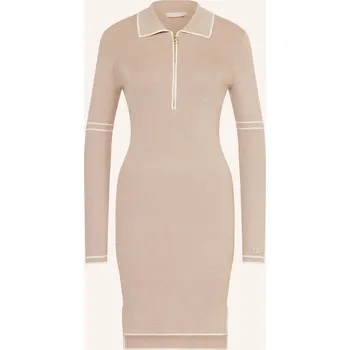 Dámské šaty Liu Jo Dámské Pletené Šaty S Třpytivou Přízí, zlatá / nude, 38