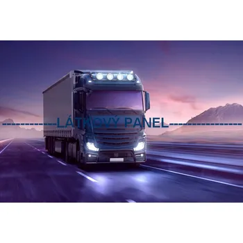 Látkový panel - Kamion - AM-10 Velikost: 40x27cm, Materiál: Bavlna