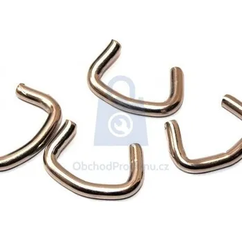 Příslušenství pro plot Svorka PILCLIP pro svařovaná pletiva, nerezová drát 3,5 mm (125 ks v bal.), balení 1 bal