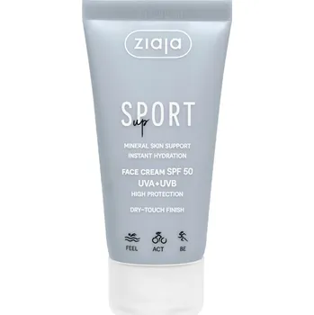 Opalování Ziaja sport pleťový krém SPF 50 50ml pleťový krém SPF 50 50ml