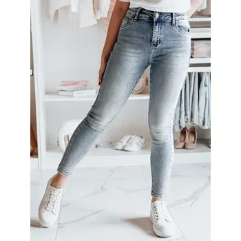 Dámské džíny Dámské skinny džíny PEARLYME DStreet bílá | světle modrá 3369267