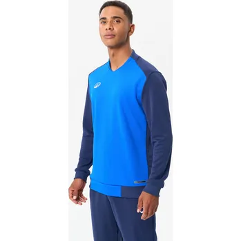 Dámská mikina KIPSTA Fotbalová mikina Essential tmavě modrá 2XL MODRÁ