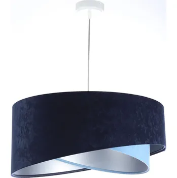 BPS koncept Závěsné svítidlo Galaxy tmavě modré, 1xE27, ø 50 cm Barva: Modrá-stříbrná