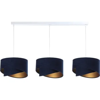 BPS koncept Závěsné svítidlo GALAXY modré, 3xE27, d. 87 cm Barva: Zlatá