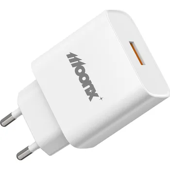 MOONX síťová nabíječka MC05 22,5 W 1x USB QC3.0 bílá