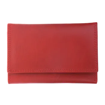 Peněženka NovaKabelka.cz Dámská kožená peněženka H33 Rosso