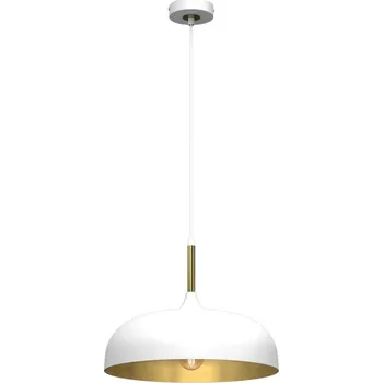 Brilagi - Lustr na lanku ABRAHAM 1xE27/60W/230V pr. 35 cm bílá