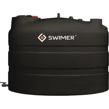 nádrž Nádrž na dešťovou vodu SWIMER RAIN WATER 1500 litrů, černá