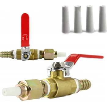 MAR-POL Pískovací pistole pro sifónové pískovačky, s ventilem 3/8", 4 trysky