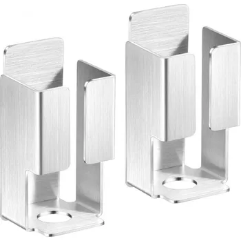 Držák na kartáček Xilimen nerezový držák na elektrický zubní kartáček hranatý 2 ks